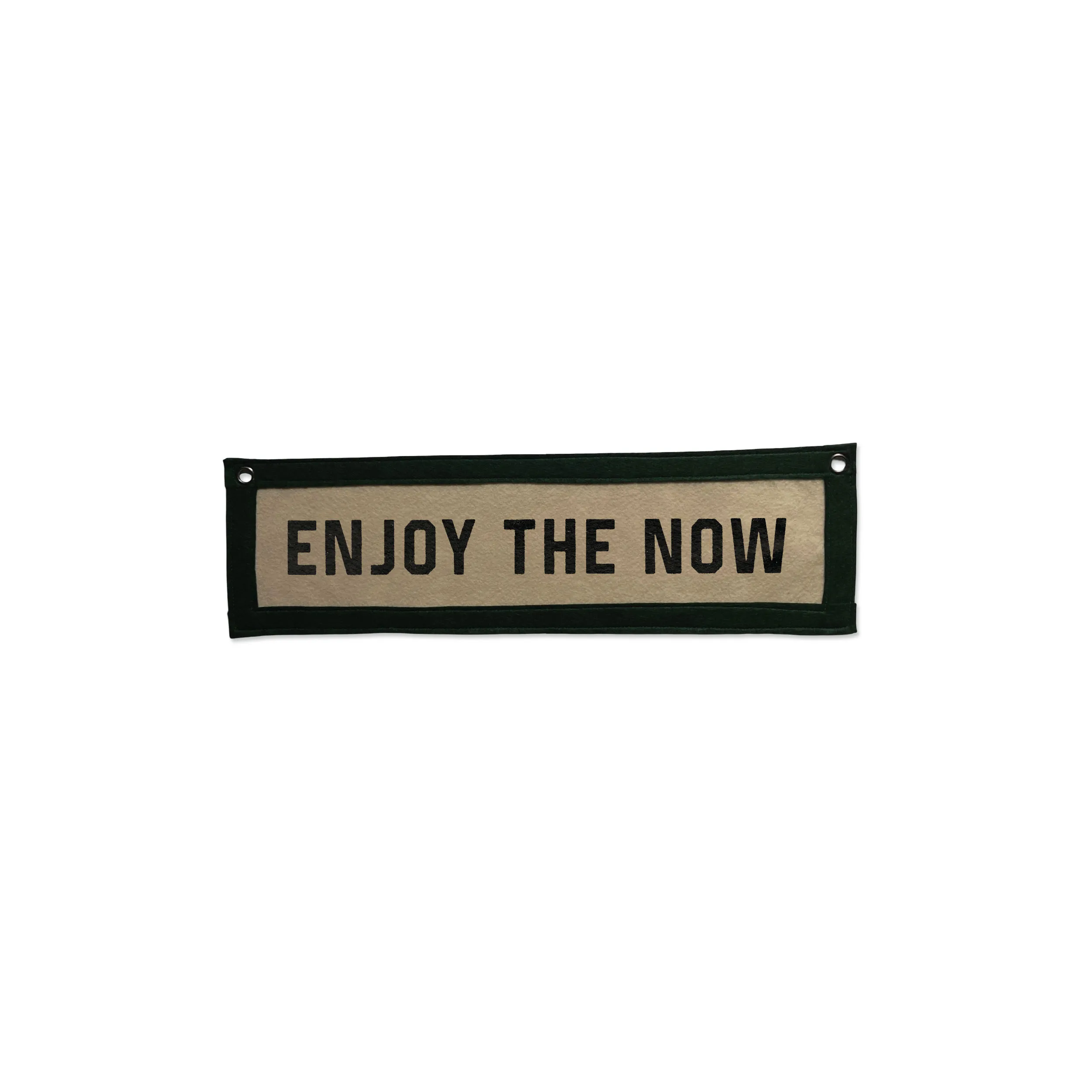 Enjoy The Now Vintage Banner