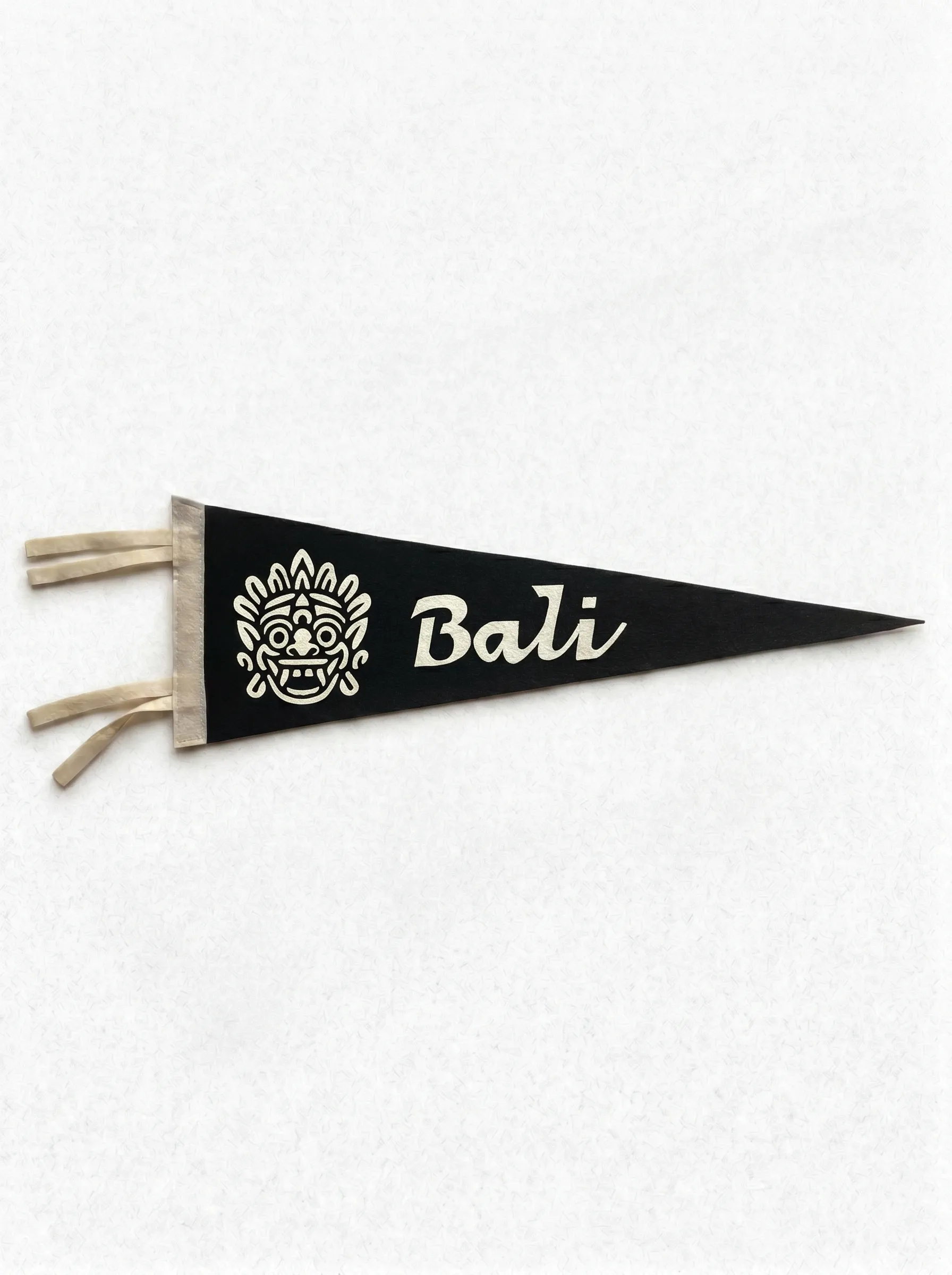 Bali Barong Vintage Pennant
