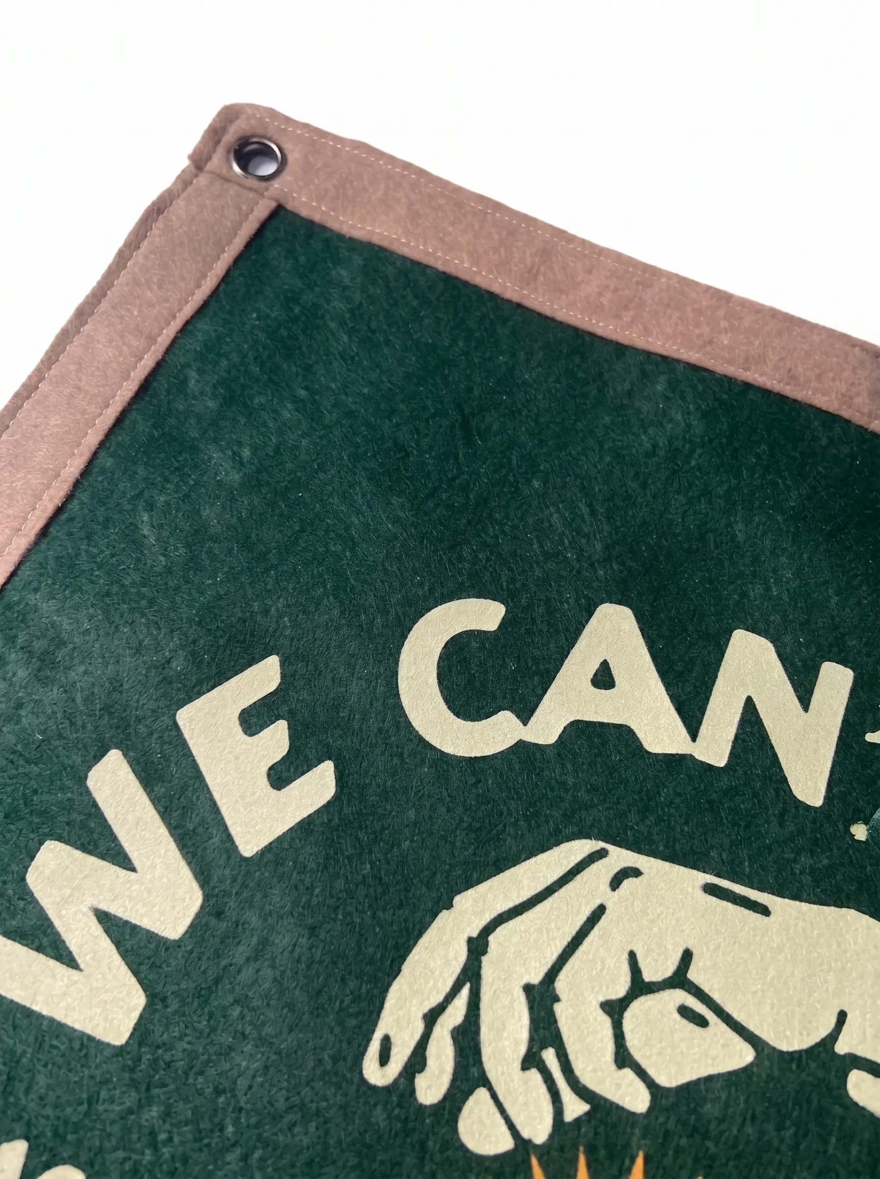 We Can't Do This Alone Camp Flag