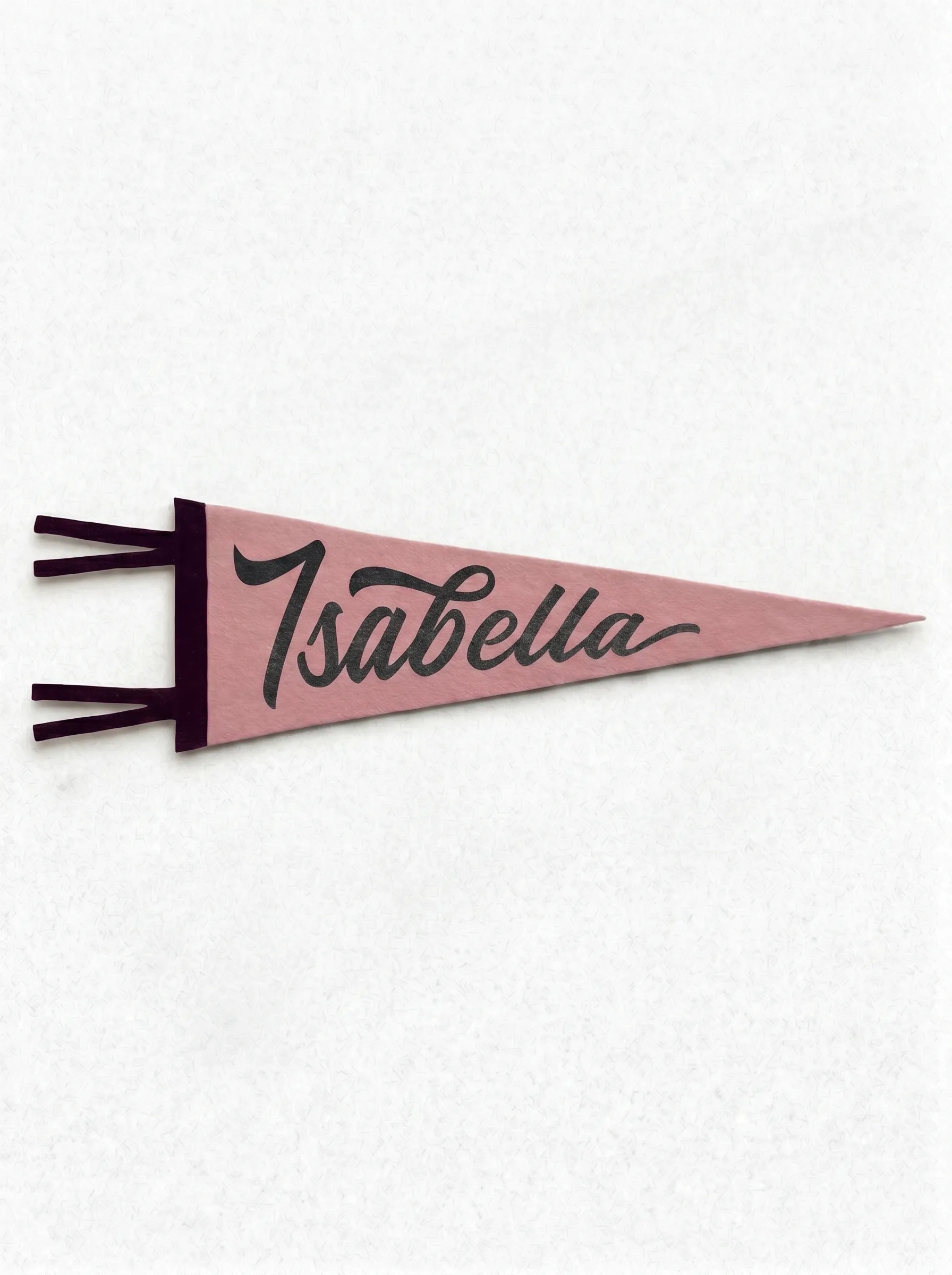 Isabella Custom Name Pennant
