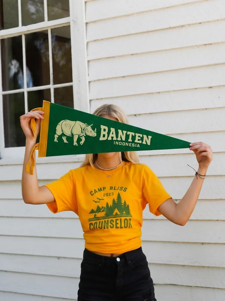 Banten Rhino Pennant