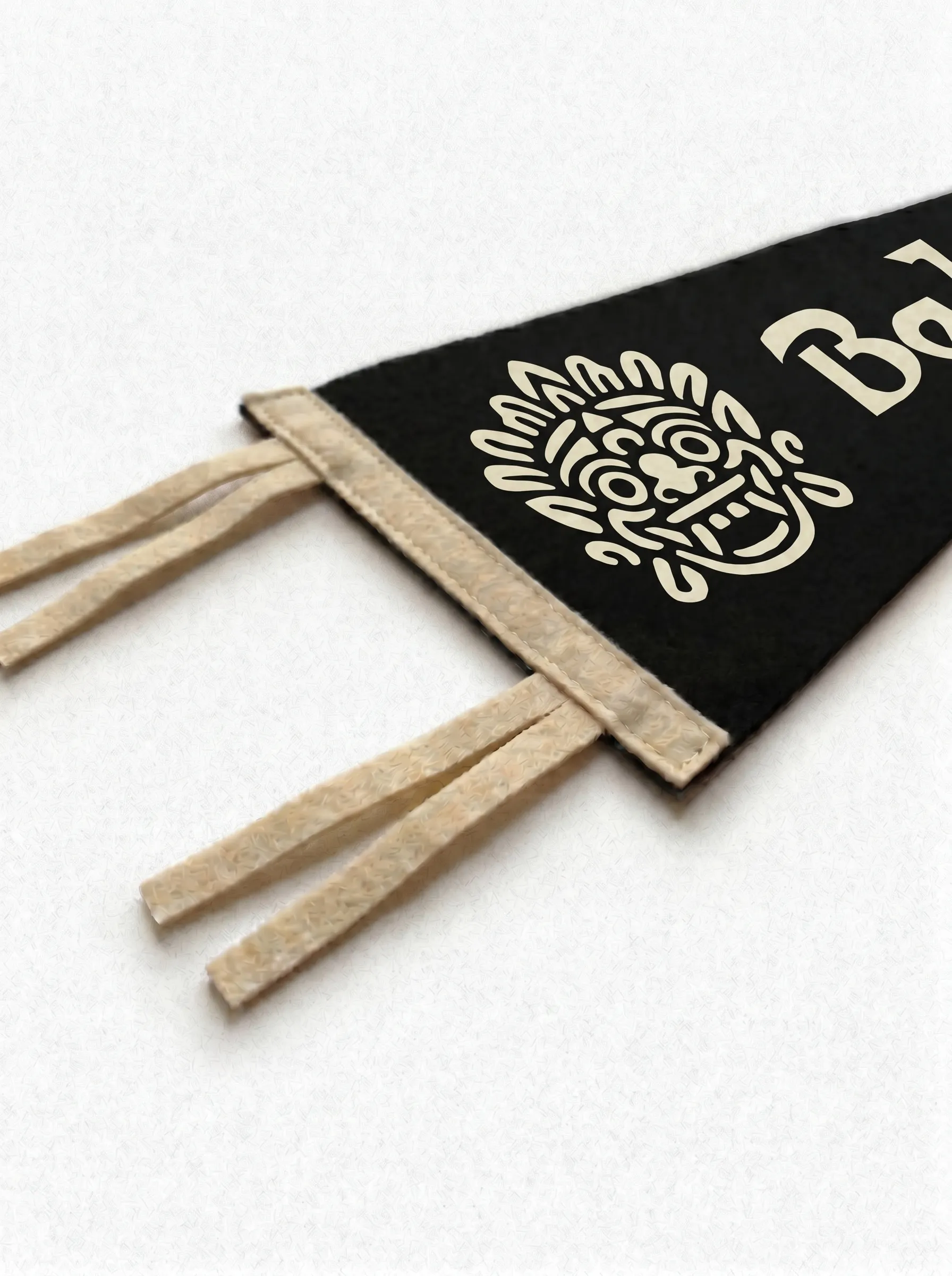 Bali Barong Vintage Pennant